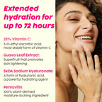 The Plant Fix Plix 23% Vitamin C Guava Face Serum & Vitamin C Guava Juicy Face Wash Combo | Grocsy