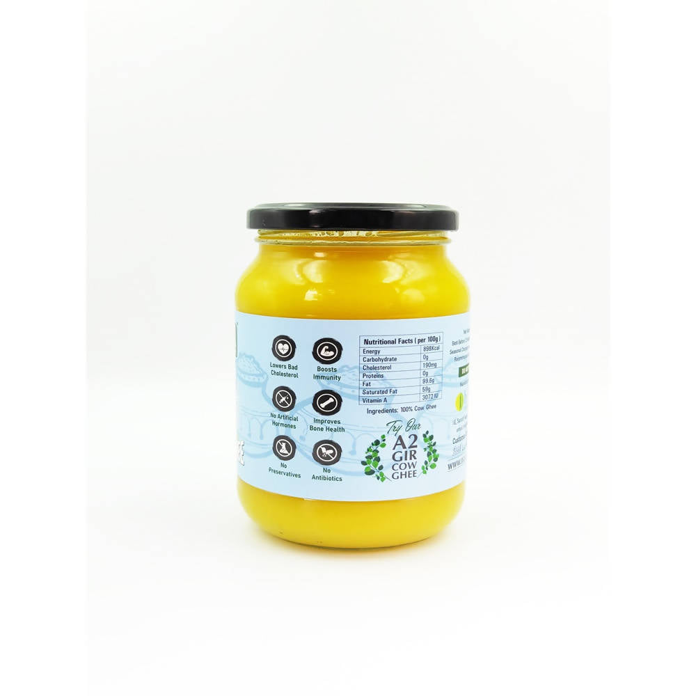 Nature's Trunk Cow Ghee | Made From Grass Fed Cow's Milk | Homemade & Certified Organic Ghee | Grocsy
