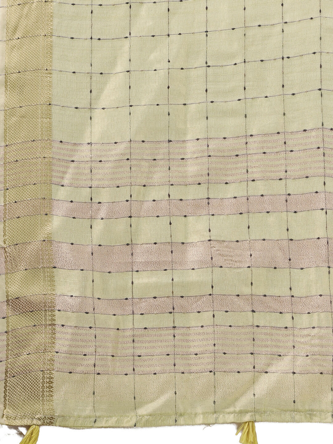 Shree Shyam Fashion Organza Light Green Saree | Grocsy