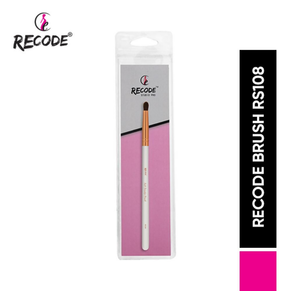 Recode Soft Round Smudge Brush - RS 108 | Grocsy