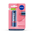 Nivea Lip Caring Beauty Red Lip Balm With SPF 30 - Rose | Grocsy
