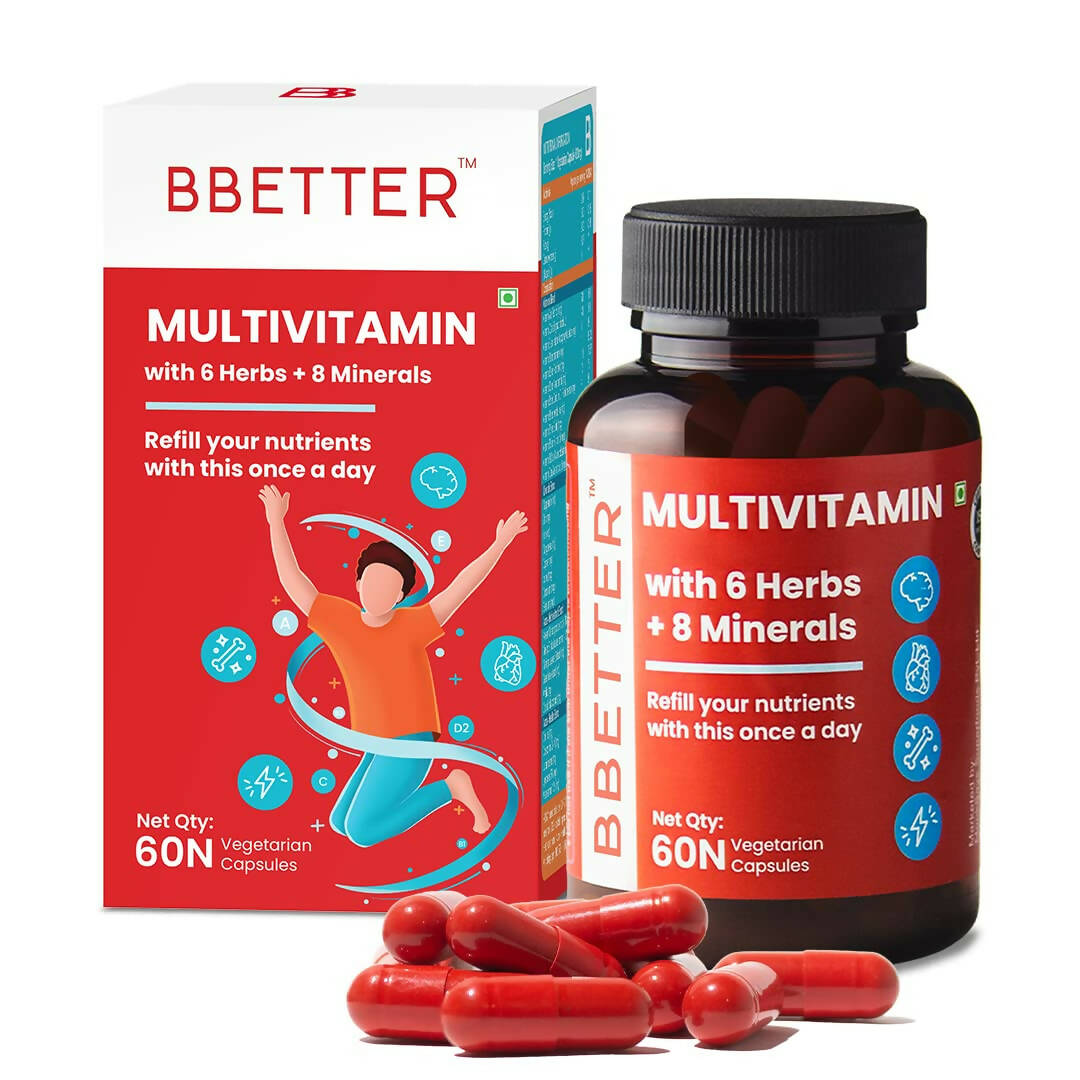 BBETTER Multivitamin Capsules for Men & Women | Grocsy