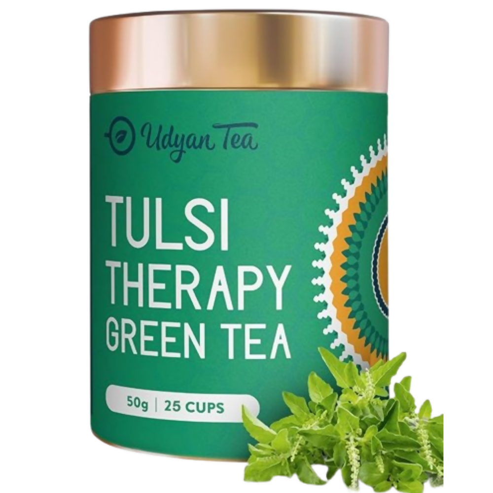 Udyan Tea Tulsi Therapy Green Tea | Grocsy