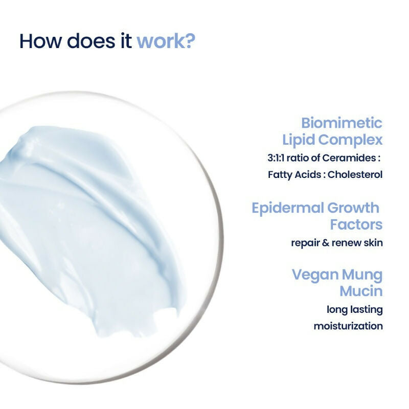 Wishcare 3:1:1 Barrier Bounce Moisturizer with Non-Comedogenic | Grocsy