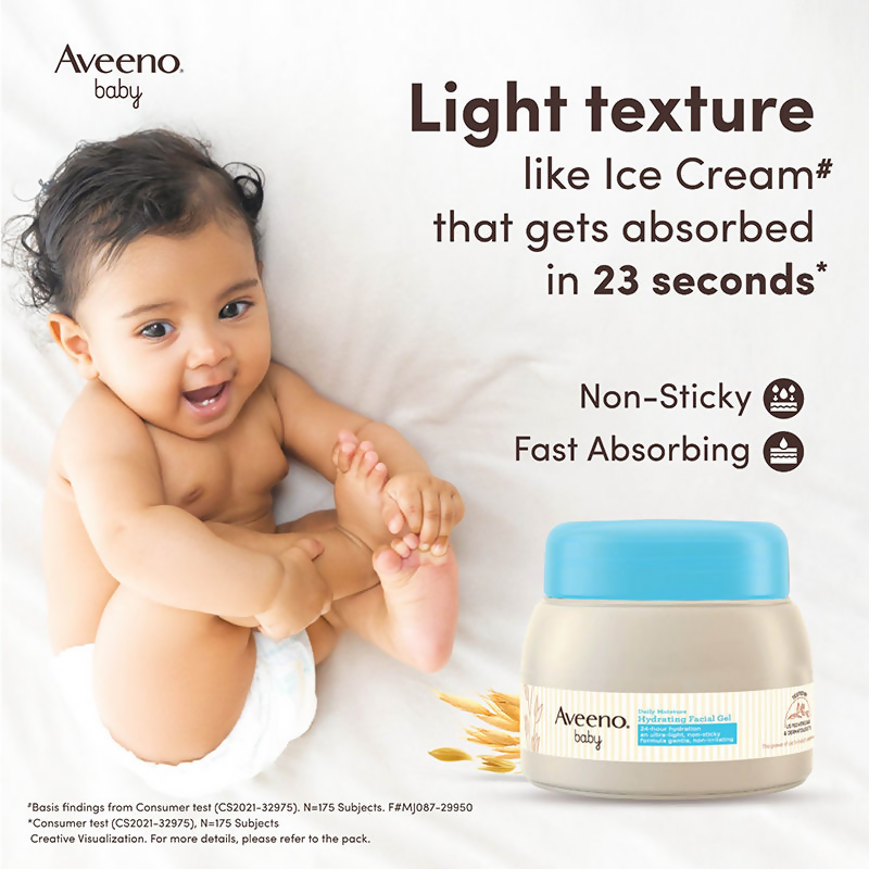 Aveeno Baby Daily Moisture Hydrating Facial Gel (Cream) | Grocsy