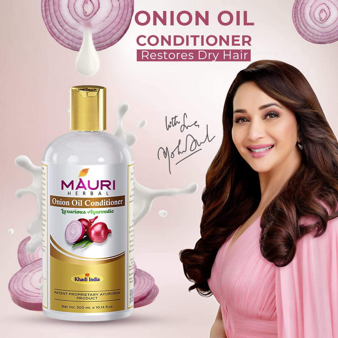 Khadi Mauri Herbal Onion Oil Hair Conditioner | Grocsy
