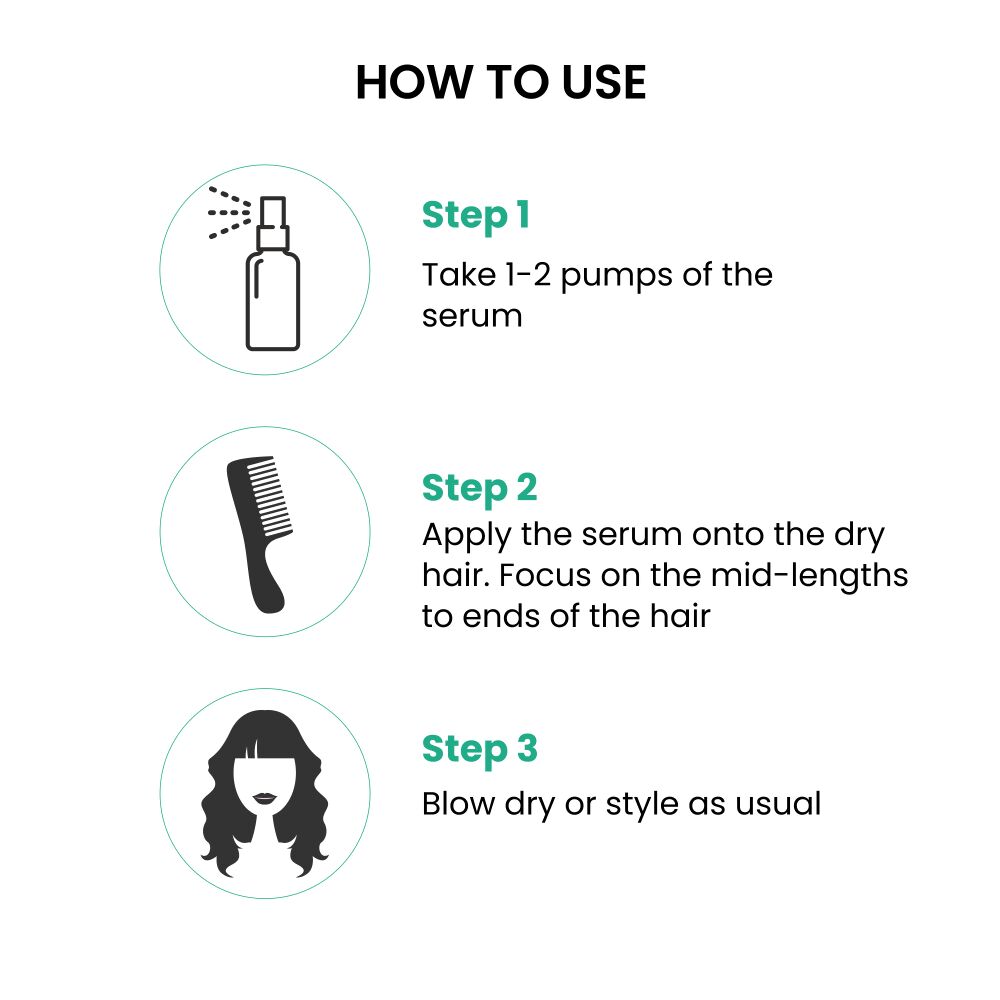 ThriveCo Frizz Tamer Smoothening Hair Oil Serum | Grocsy