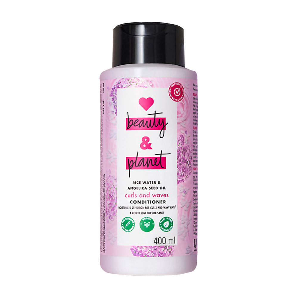 Love Beauty And Planet Rice Water & Angelica Curl Care Combo | Grocsy