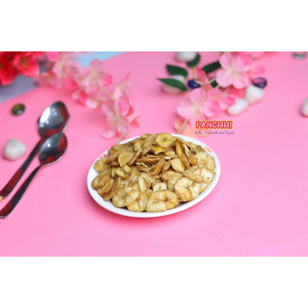 PANCHHI Fresh & Crispy Banana Wafers & Chips | Grocsy