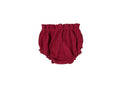 Sunshine Baby Cute Organic Muslin Cotton Bloomers For Babies - Maroon | Grocsy