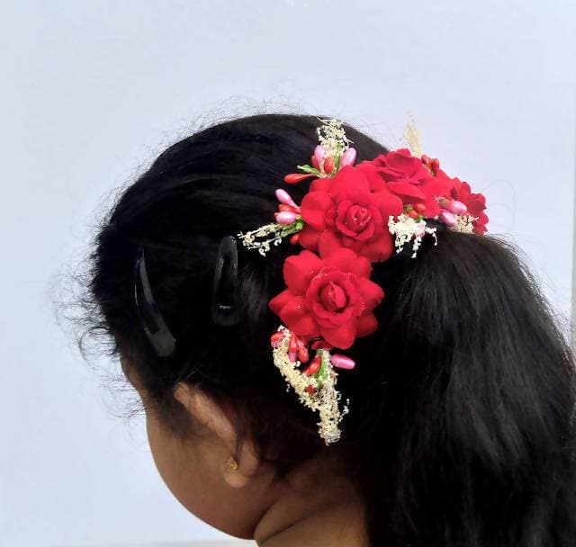 Red Trendy Hair Accessories | Grocsy