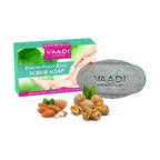 Vaadi Herbals Elbow Foot Knee Scrub Soap with Almond and Walnut Scrub | Grocsy