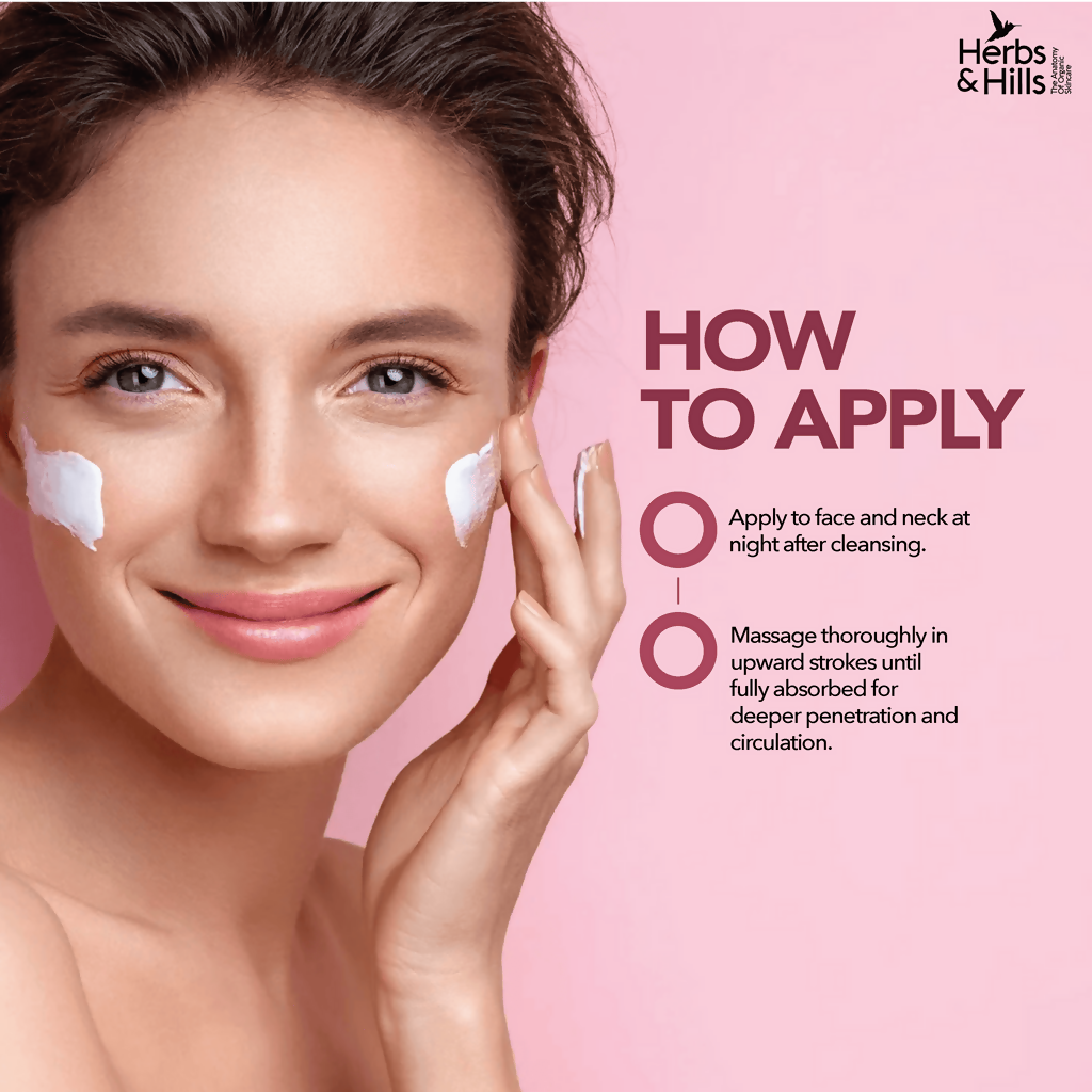 Herbs & Hills Anti Ageing Night Cream | Grocsy