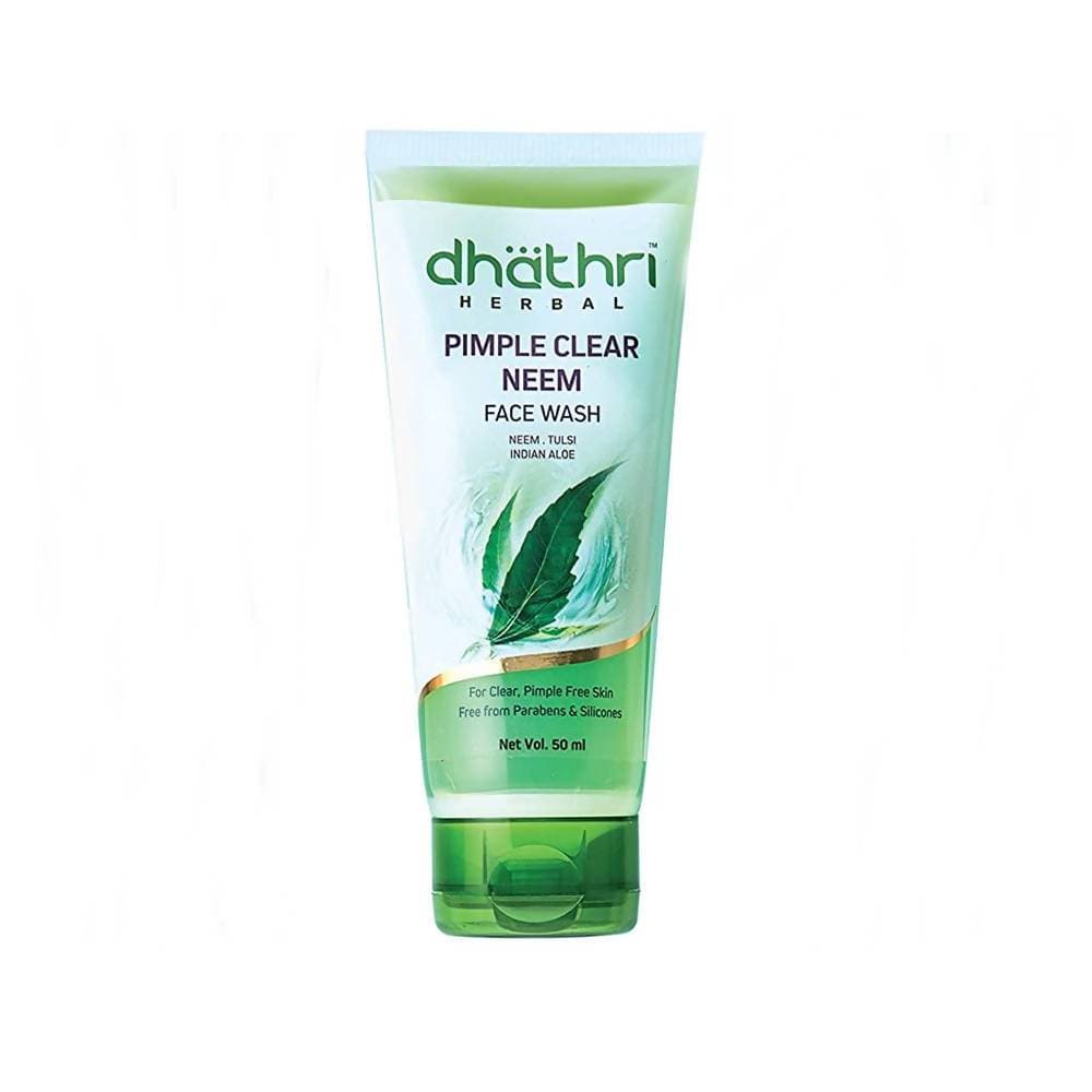 Dhathri Ayurveda Herbal Pimple Clear Neem Face Wash | Grocsy
