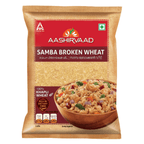 Aashirvaad Samba Broken Wheat Rava | Grocsy