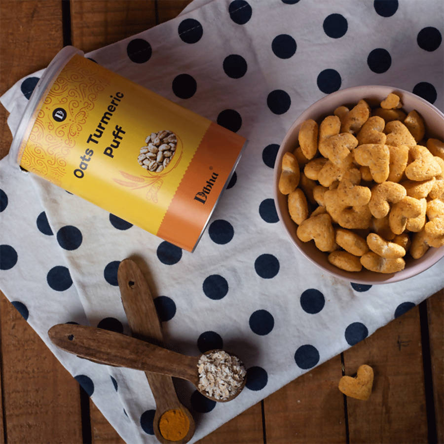 Dibha Oats Turmeric Puff