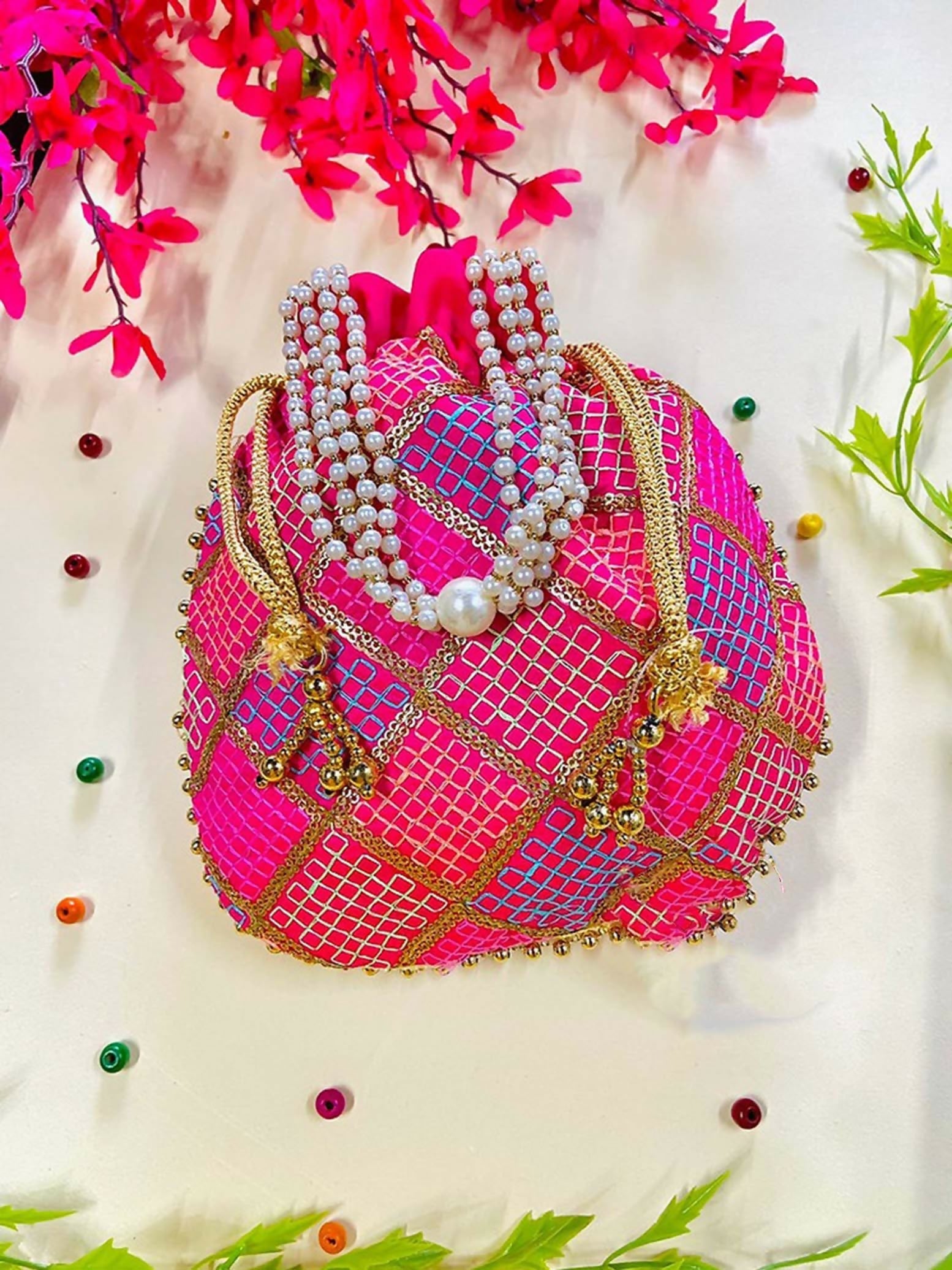 Joban Fashion Potli Bags - Multicolor | Grocsy