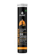 Auric Lung Detox Effervescent Tablets | Grocsy