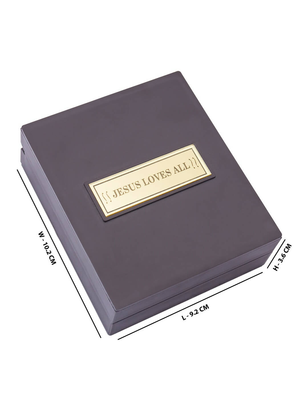 Golden Peacock Brown & Red 24 Ct Gold Foil Lord Jesus Christ | Grocsy