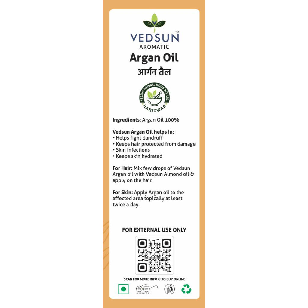 Vedsun Naturals Argan Oil | Grocsy