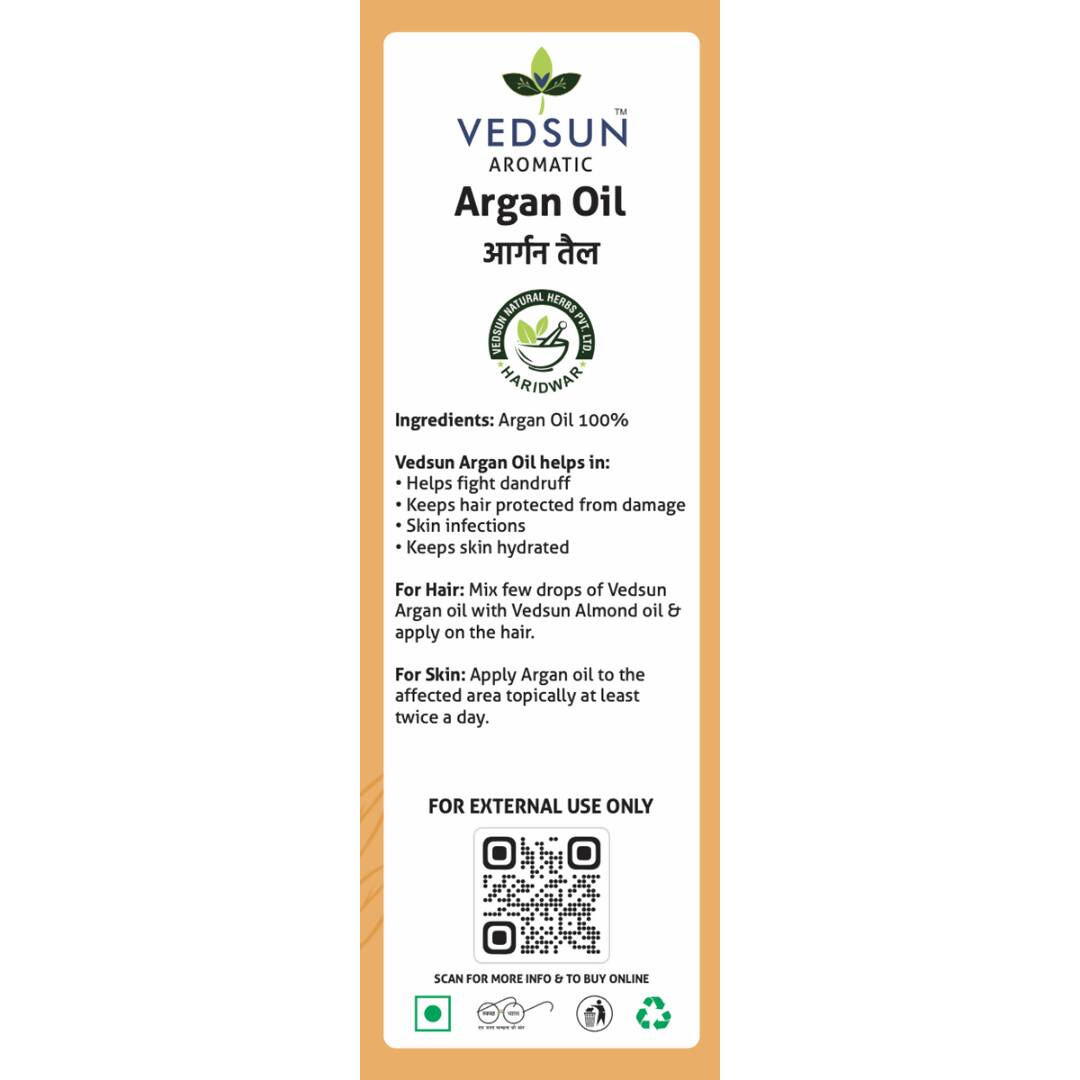 Vedsun Naturals Argan Oil | Grocsy