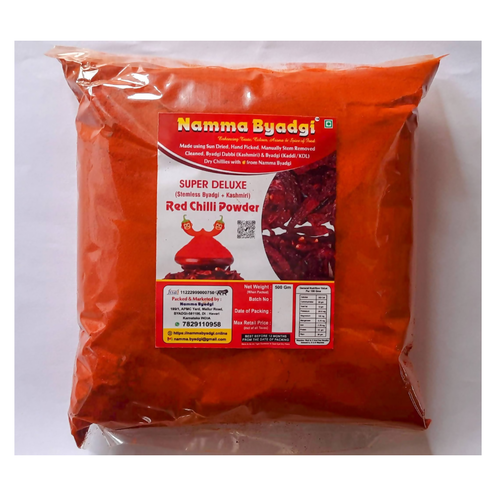 Namma Byadgi's Super Deluxe Red Chilli Powder | Grocsy