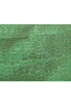 Piyari Fashion Women's Green Dual Tone Organic Tissue Saree With Blouse Piece | Grocsy