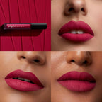 Pilgrim Liquid Matte Lipstick with Hyaluronic Acid - Pink Climax | Grocsy