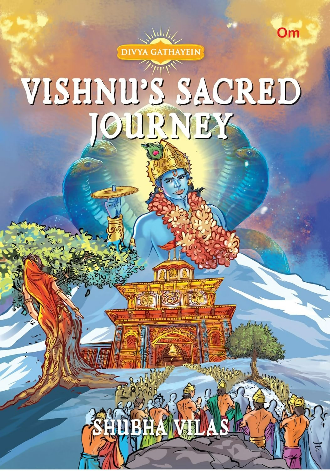 Divya Gathayein Comics God Vishnu S Sacred Journey - Om Books | Grocsy