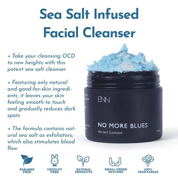 Enn No More Blues Sea Salt Facial Cleanser | Grocsy