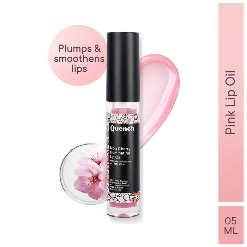 Quench Illuminating Korean Tinted Lip Oil (Pink) | Grocsy