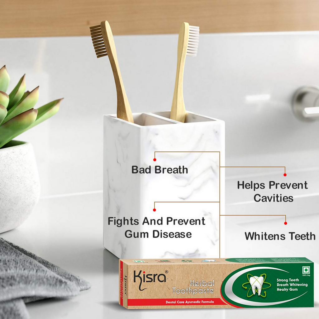 Kisra Vimal Dant Manjan & Herbal Toothpaste Kit | Grocsy