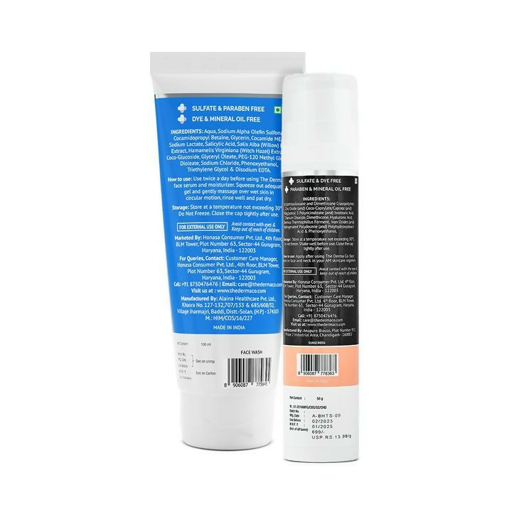 The Derma Co Flawless Skin Combo | Grocsy