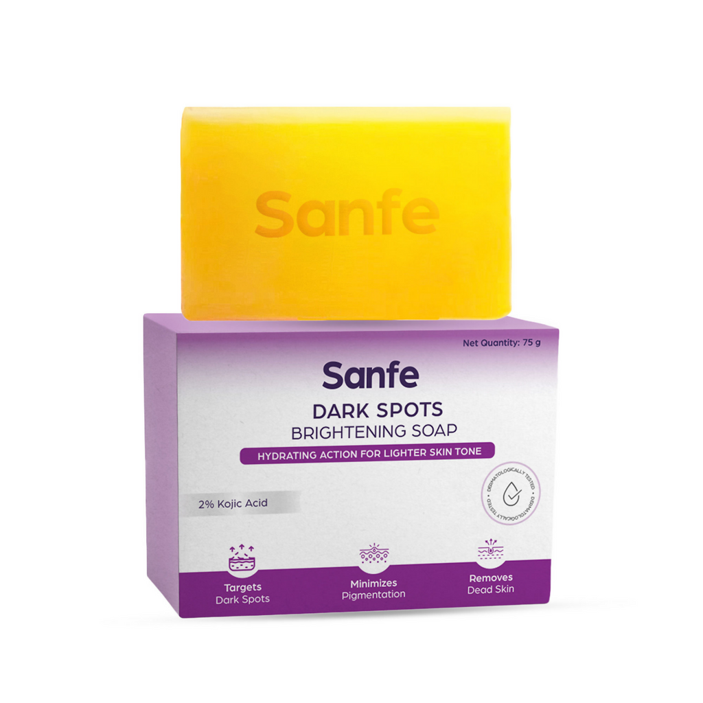 Sanfe Dark Spots Brightening Syndet Soap | Grocsy