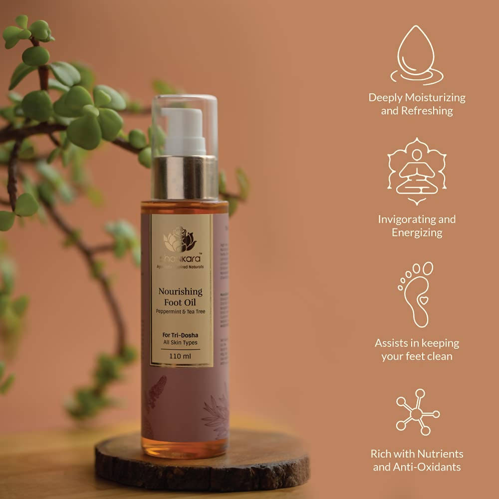 Shankara by Sri Sri Tattva Nourishing Foot Oil | Grocsy