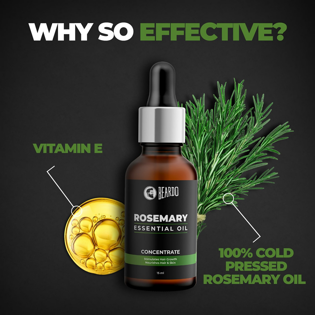 Beardo Rosemary Essential Oil | Grocsy
