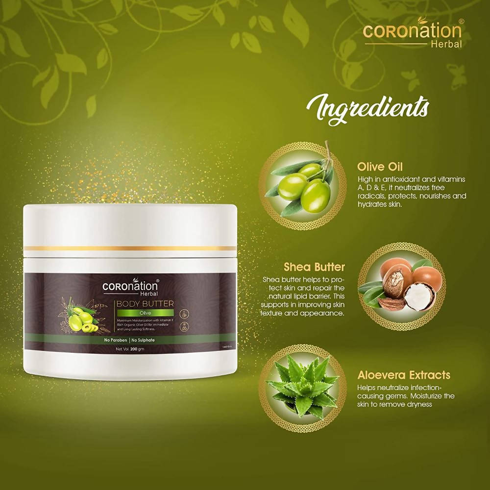Coronation Herbal Olive Body Butter | Grocsy