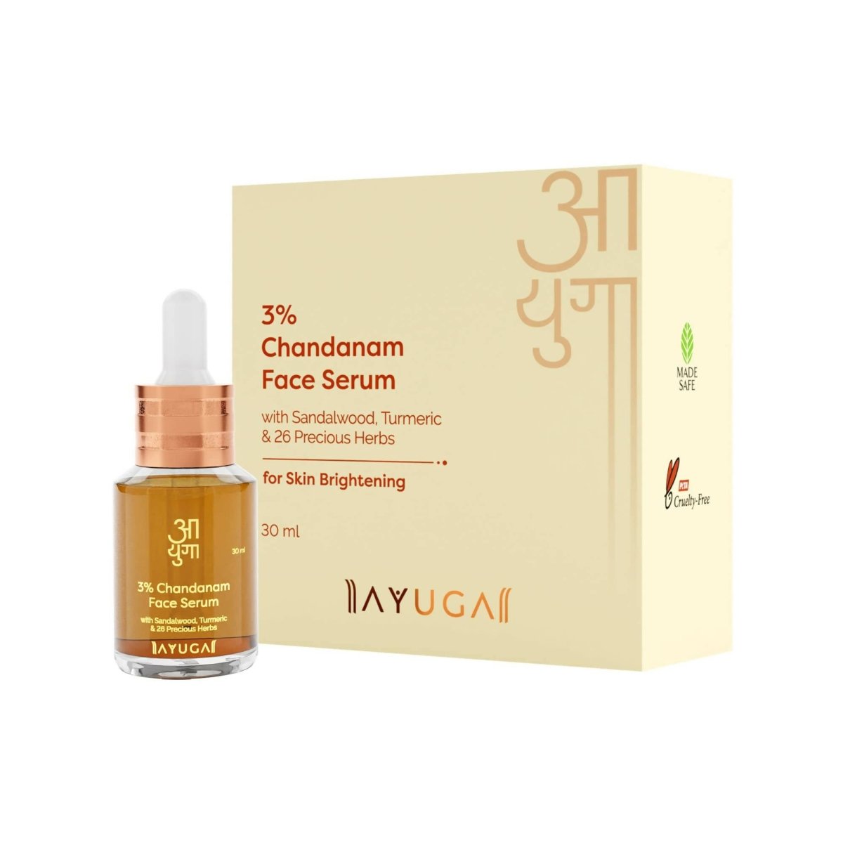 Ayuga 3% Chandanam Face Serum | Grocsy