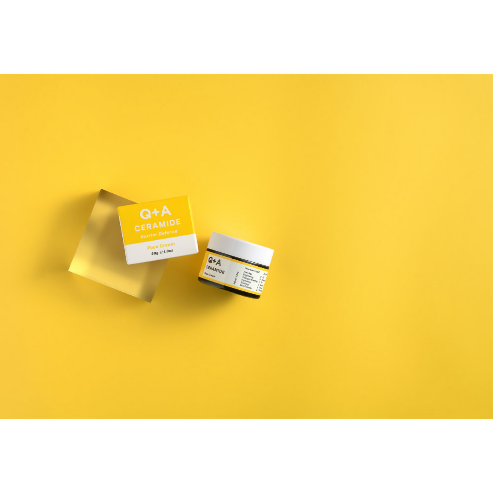 Q+A Ceramide Barrier Defence Face Cream | Grocsy