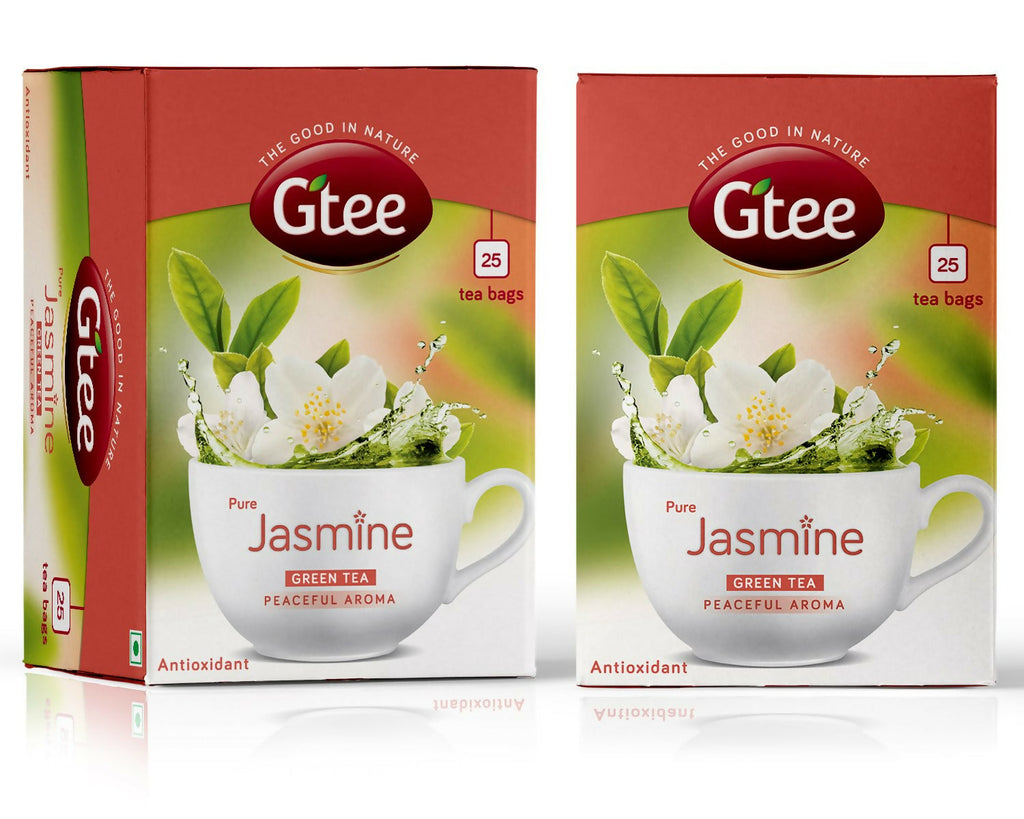 Gtee Green Tea Bags - Jasmine | Grocsy