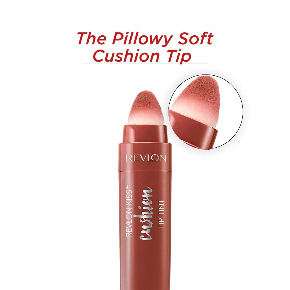 Revlon Kisstty Kiss Cushion Lip Tint - Fancy Rose | Grocsy