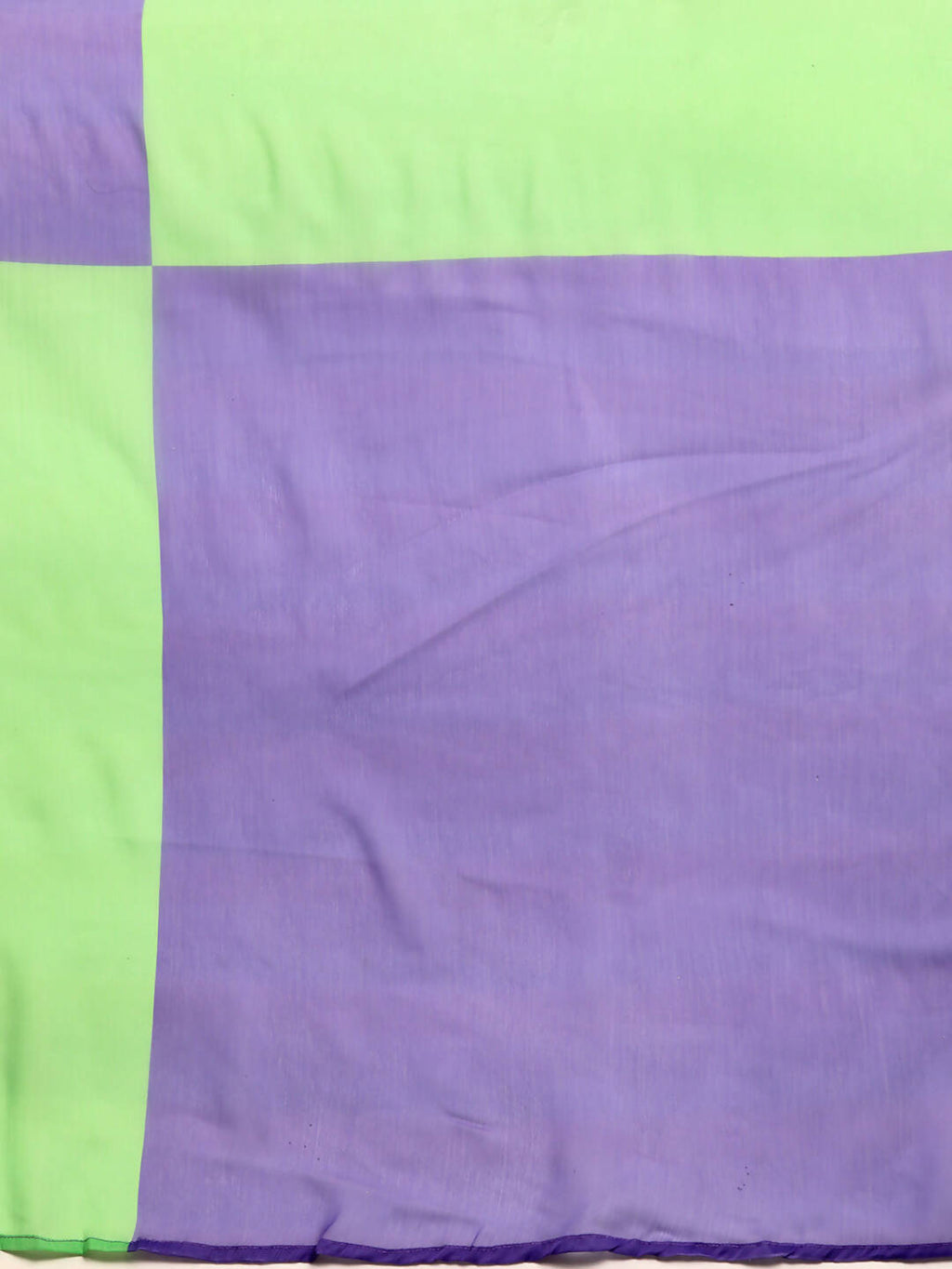 Ahalyaa Women's Traditional Semi Stitch Saree - Fluorescent Green | Grocsy