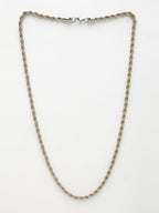 NVR Men's Rhodium-Plated Stainless Steel Chain | Grocsy