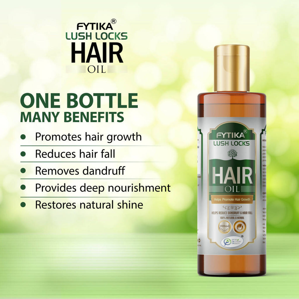 Fytika Lush Locks Hair Oil | Grocsy