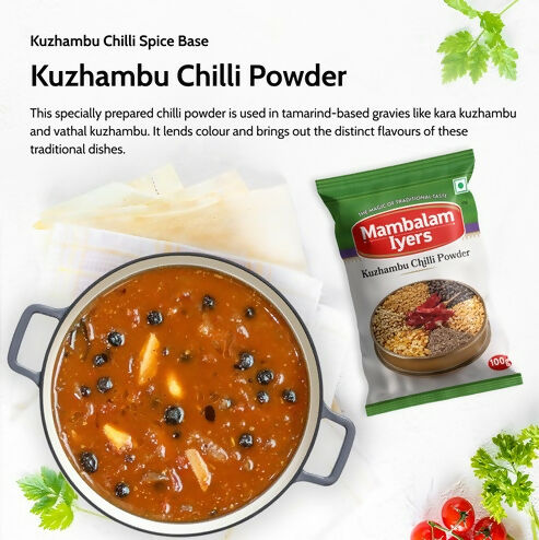 Mambalam Iyers Kuzhambu Chilli Powder | Grocsy