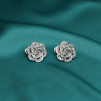 Flower Diamond Earrings- Ruby Raang | Grocsy