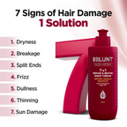 BBlunt 7 in 1 Repair & Revive Night Cream to Heal & Protect Hair Overnight | Grocsy
