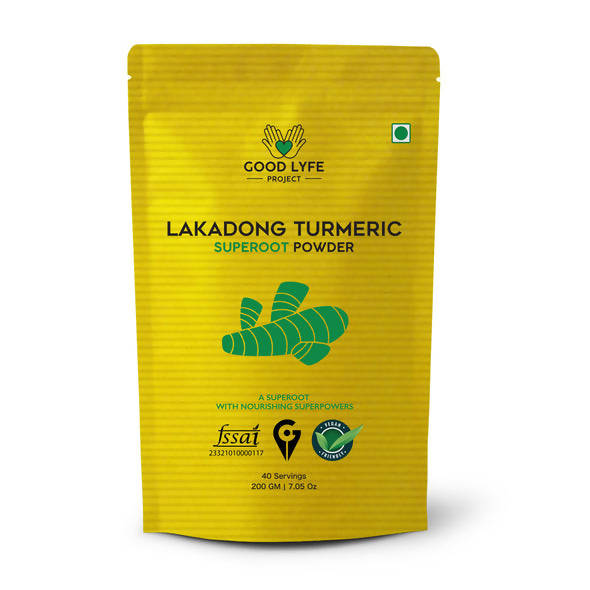 Good Lyfe Project Organic Lakadong Turmeric Superoot Powder | Grocsy
