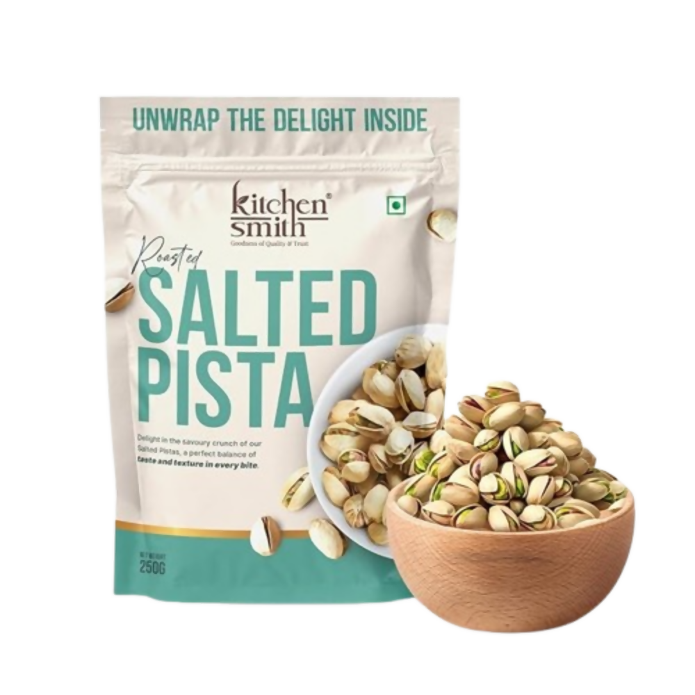 Kitchen Smith Salted Roasted Pista | Grocsy