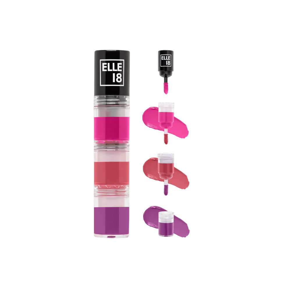 Elle 18 Lit Lip Stack Liquid Lipstick - Getaway | Grocsy